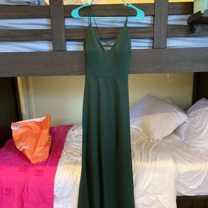 CHLOE LACE-UP BACK FORMAL DRESS